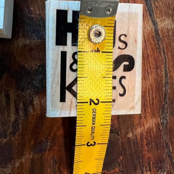 Wooden Stamps Stampin Up Alphabet Soup - Picture 4 of 6